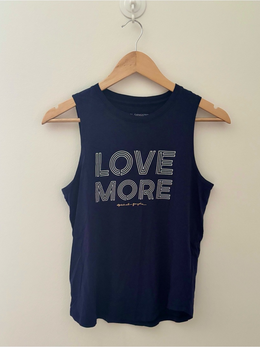 Spiritual Gangster Navy "LOVE MORE" Tank